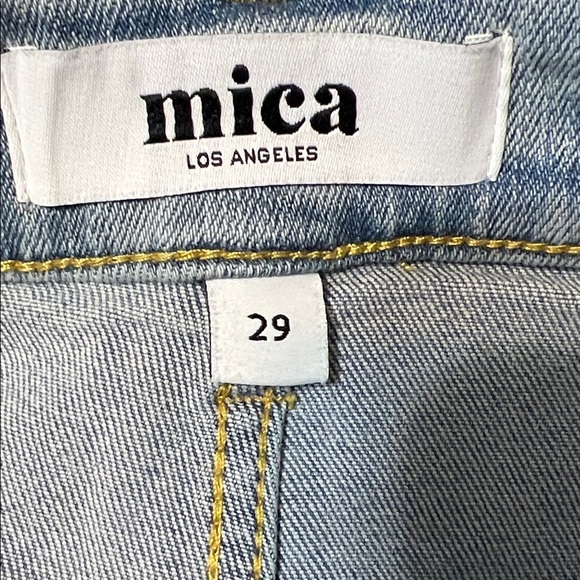 Mica Light Blue Wide Leg Jeans - Picture 8 of 10